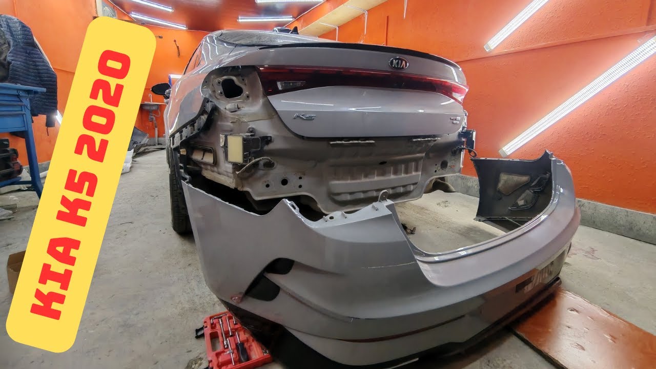 How to remove rear bumper  Kia k5 2020 ?