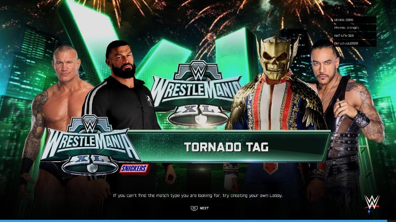 Roman Reigns, Randy Orton Vs Jobbers (Jokers of WWE 2k25)