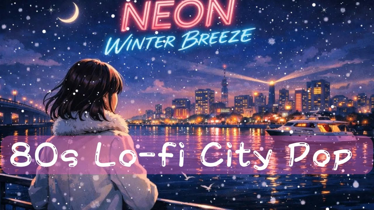 【80s City Pop】NEON WINTER BREEZE｜冬の湾岸シティポップアルバム（女性ボーカル）