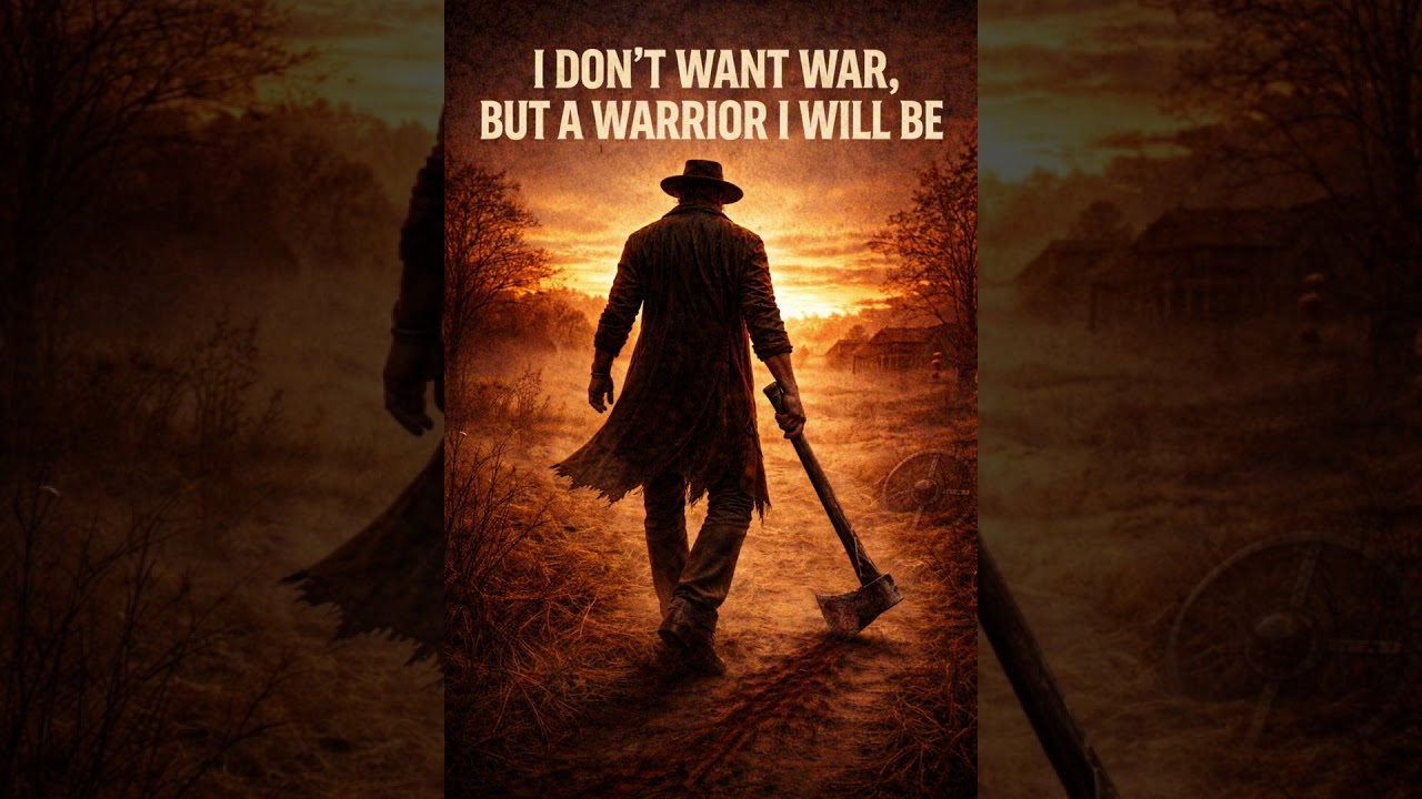 I Don’t Want War But A Warrior I’ll Be