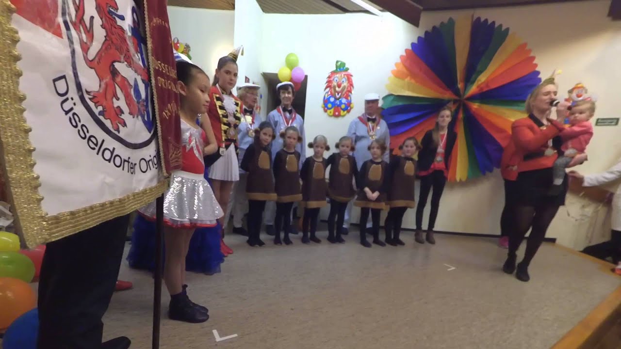 KG Düsseldorfer Originale & Kinderprinzenpaar beim Seniorenkarneval im St. Anna-Stift am 1.2.2016