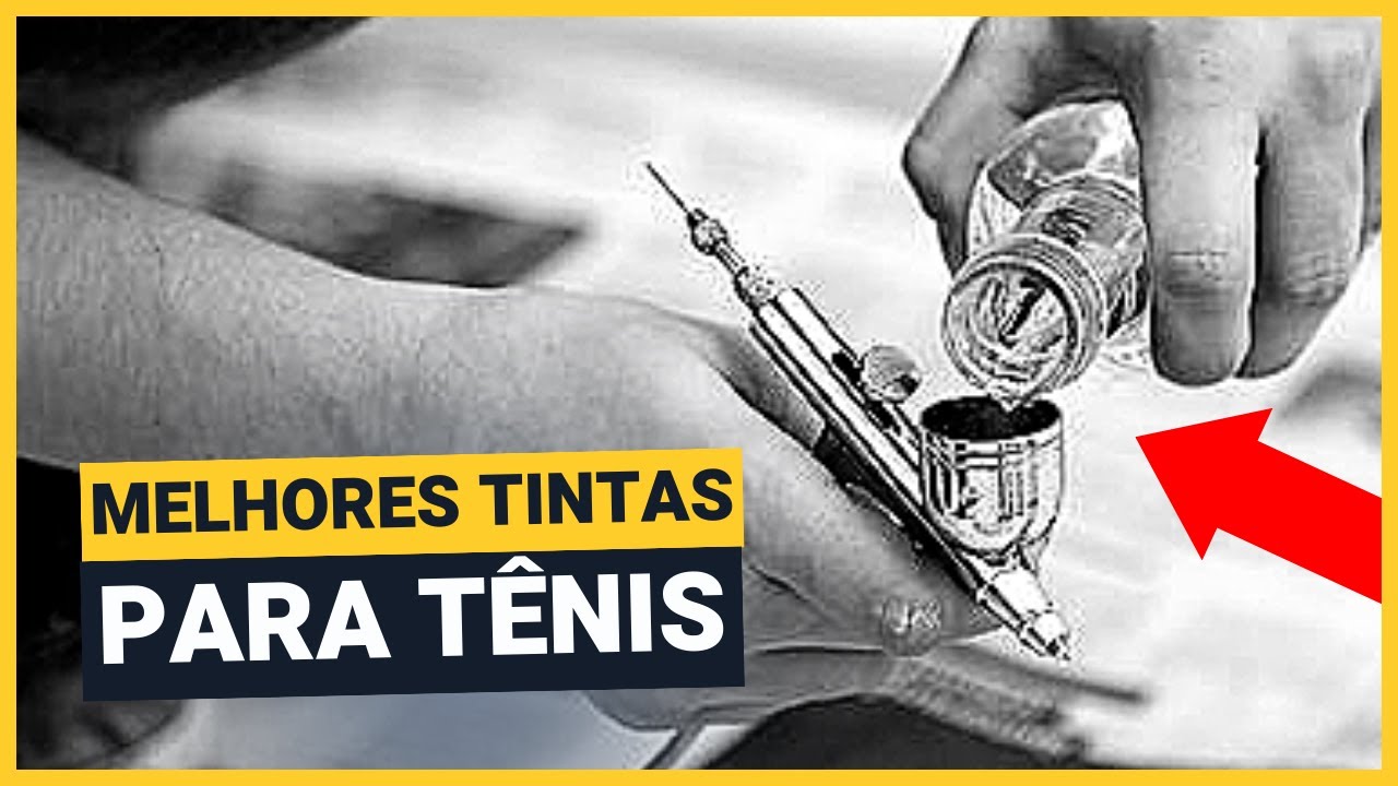 AS 3 MELHORES TINTAS PARA PINTAR TÊNIS