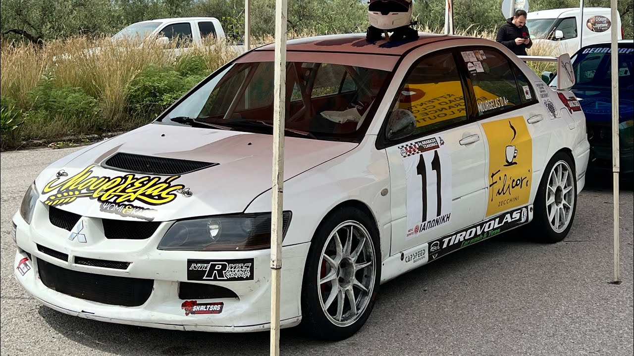 Ανάβαση Τσακωνας  2023 MITSUBISHI EVO Μουργελας