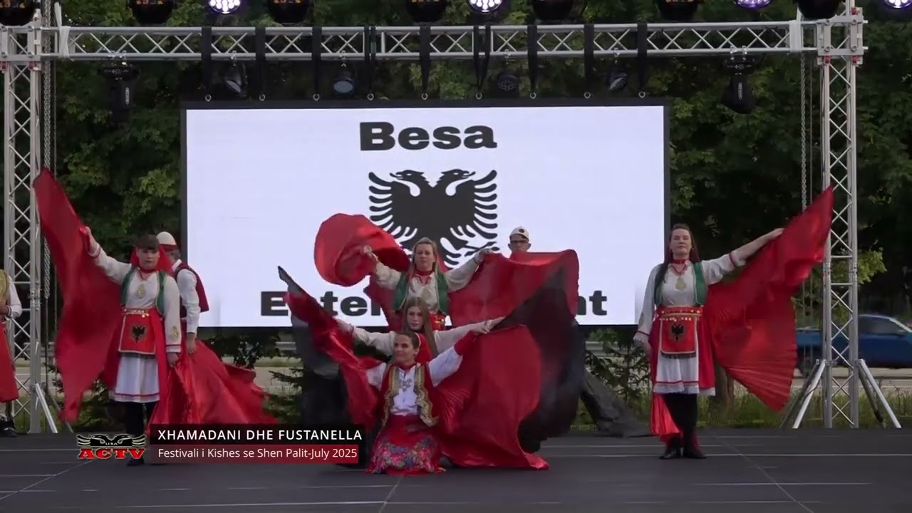 ACTV Highlights: Nata e Folklorit ne Festivalin e 34 Shqiptar te Kishes se Shen Palit, July 2025