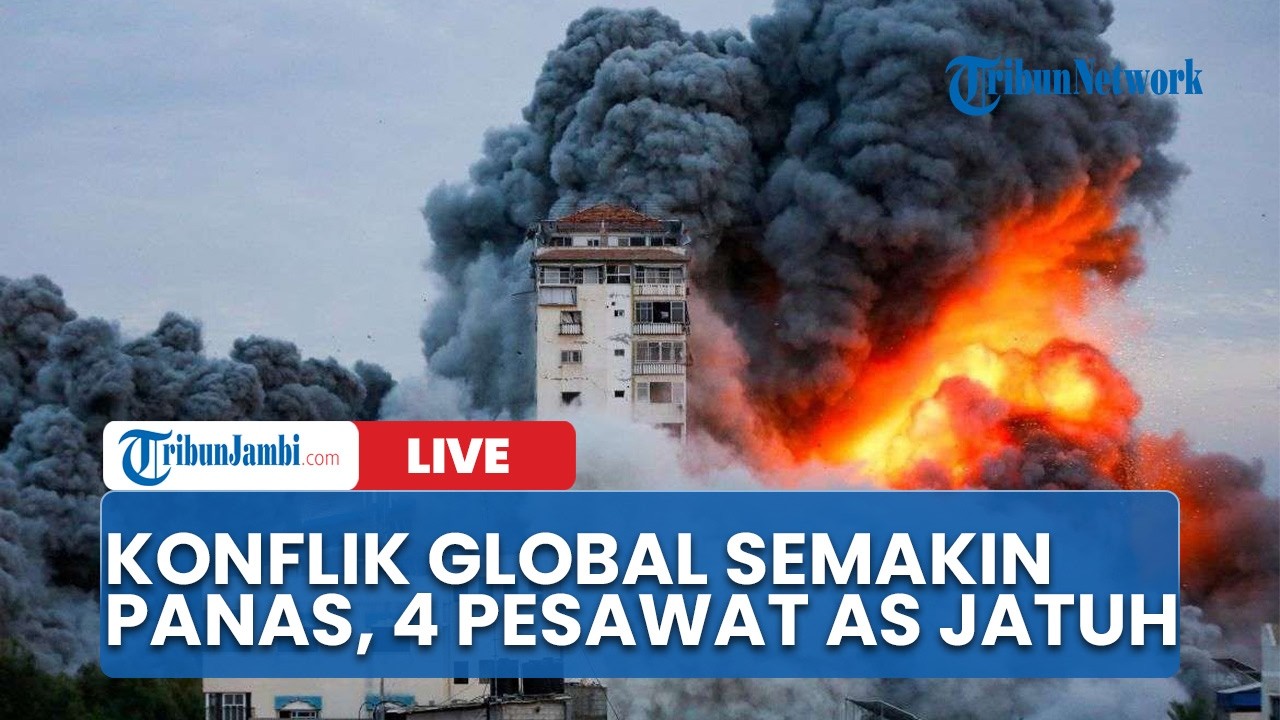 🔴Makin Panas, 4 Pesawat Amerika Jatuh Semenjak Perang Pecah