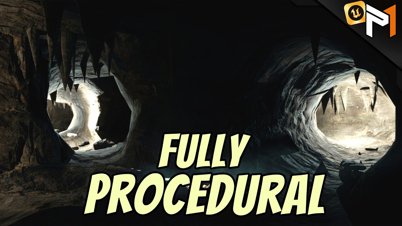 Create a Procedural Cave Using PCG and Geometry Scripting in UE5!