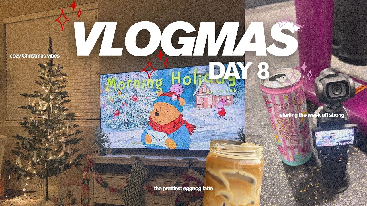 how I’m jumping back into routine after a few days off 🎄✨❤️ VLOGMAS Day 8