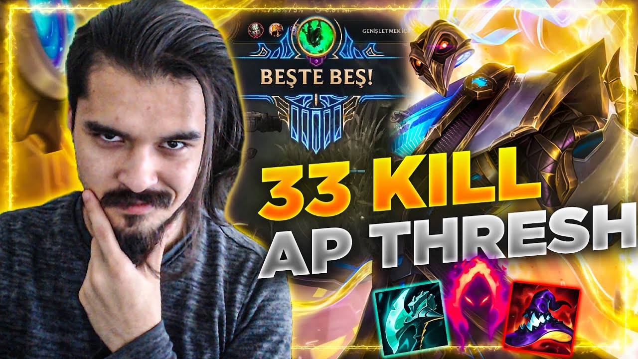 EFSANE HASAR MID THRESH !!! Hak Yiyen Hook Yer PBY Ekip - Lol