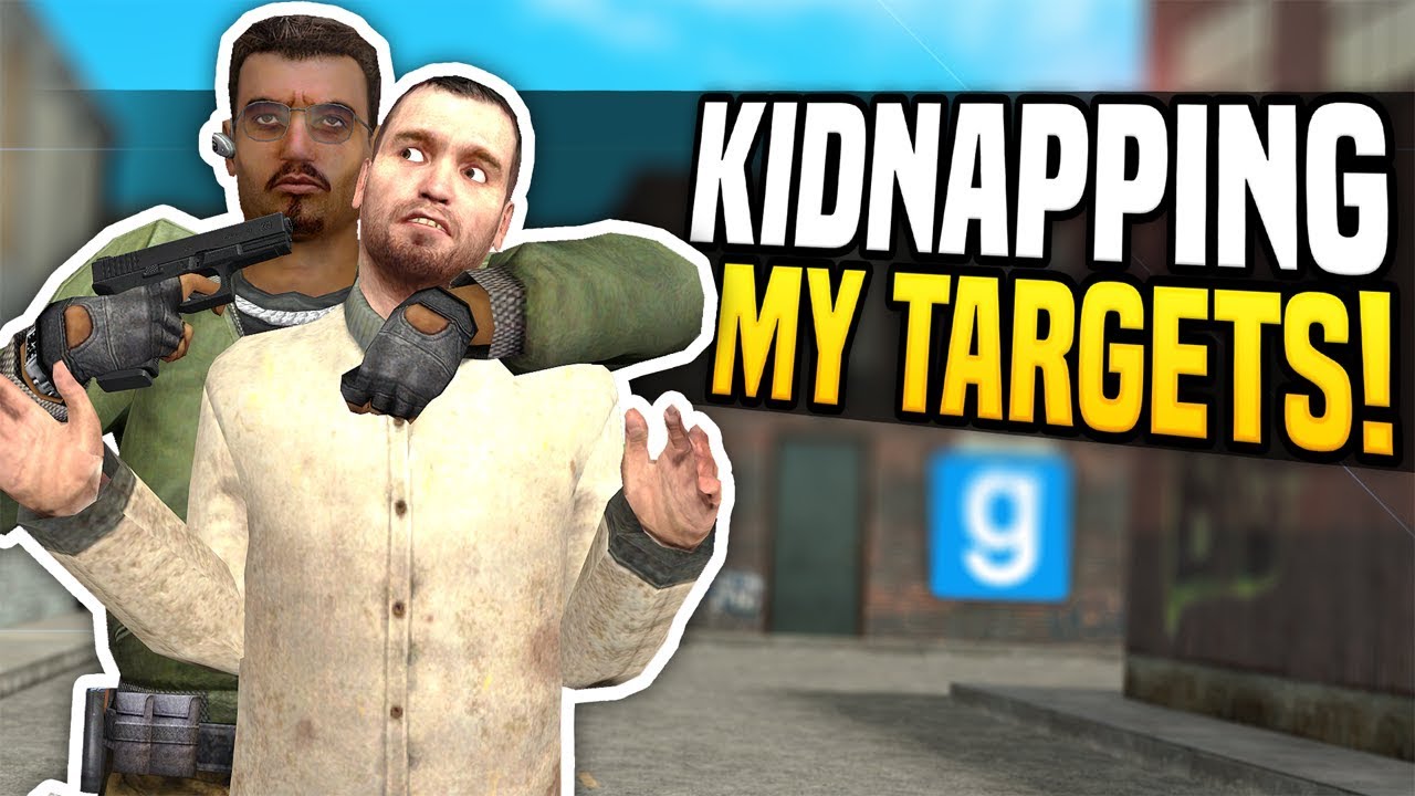 KIDNAPPING MY TARGETS - Gmod DarkRP | Hitman Kidnapper Roleplay!