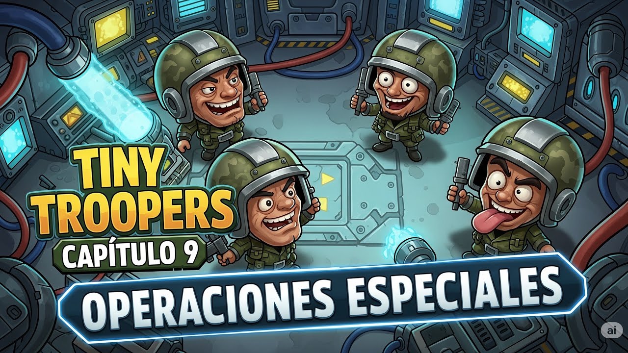 🔴 Tiny Troopers #9 Parte 1 – Infierno de Arena (Operaciones Especiales Misión 1-4)