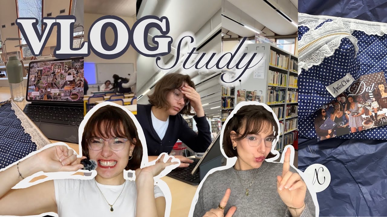 Týden v životě studentky psychologie ve Francii| ZAČÁTEK SEMESTRU NA UNIVERZITĚ