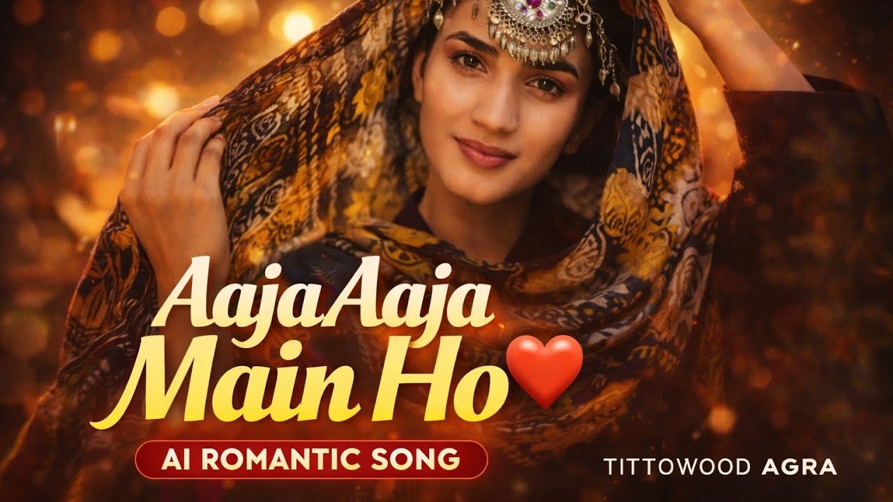 Aaja Aaja Main Ho ❤️ AI Romantic Song | New Hindi AI Song 2026 | Tittowood Agra