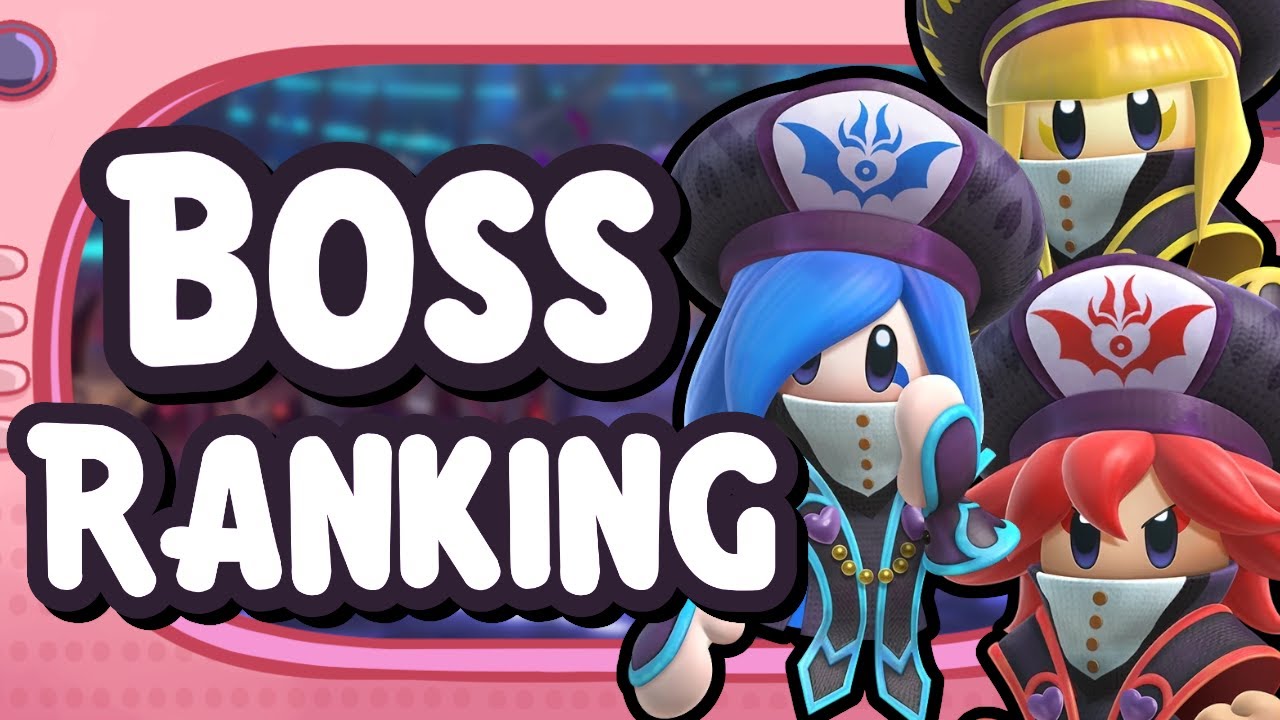 Ranking Kirby Star Allies' Bosses!