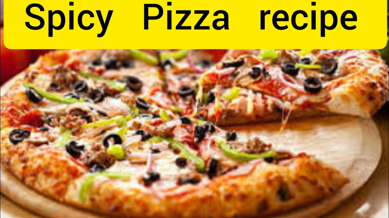 Spicy Pizza recipe | How to Cook Pizza at home