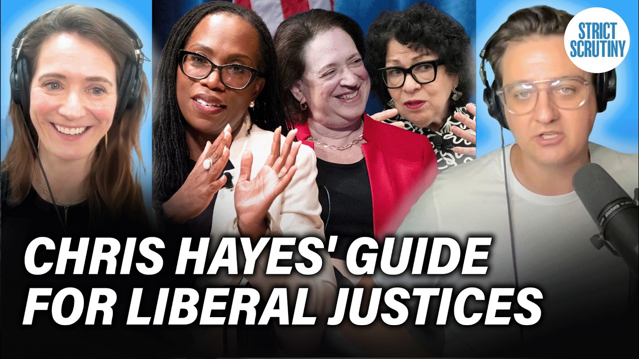 Liberal Justices Are LOSING the Attention War (And Here's How They Could Win) with Chris Hayes