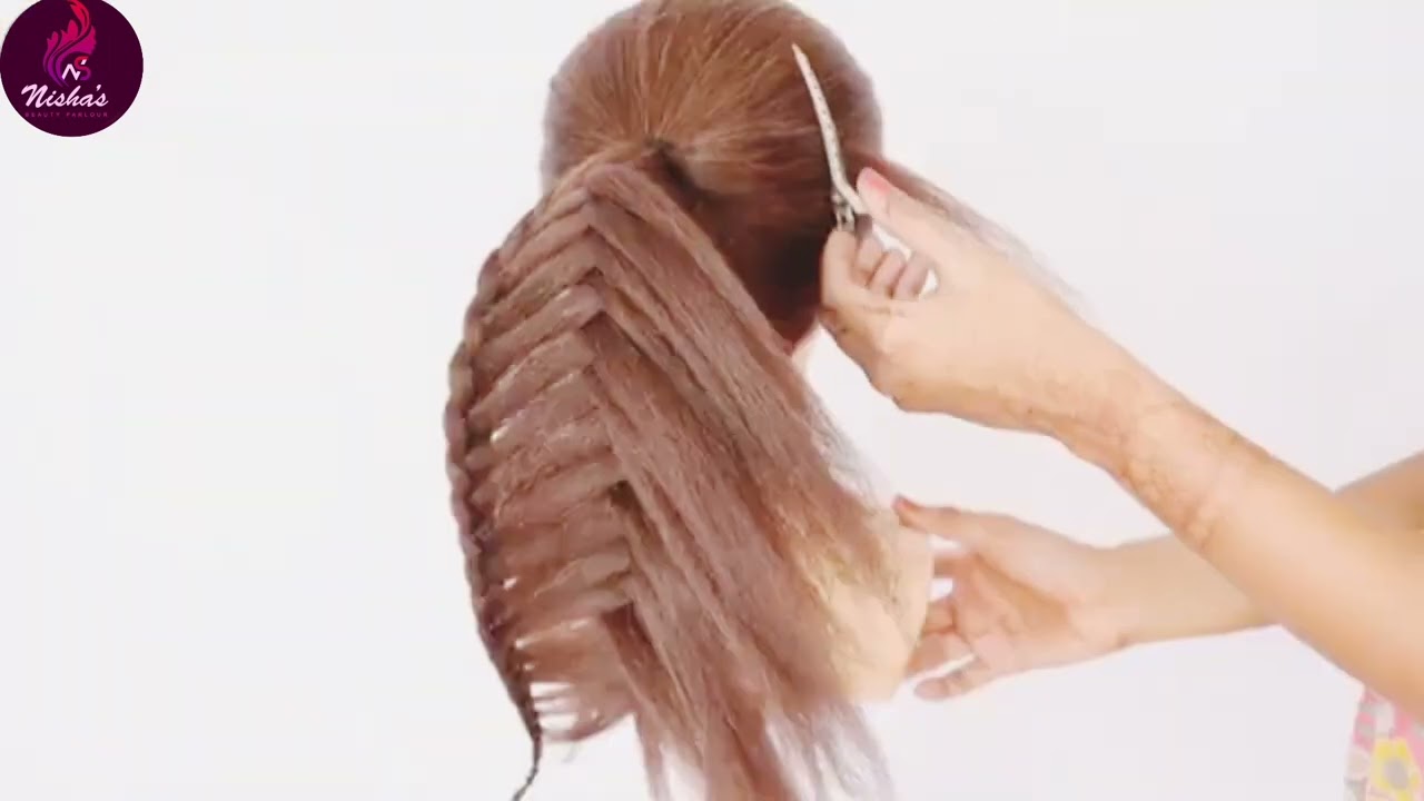 unique _hair_style_for_girls_hairstyling_step_by_step #viralvideo #hairstyletutorial #hairstyle