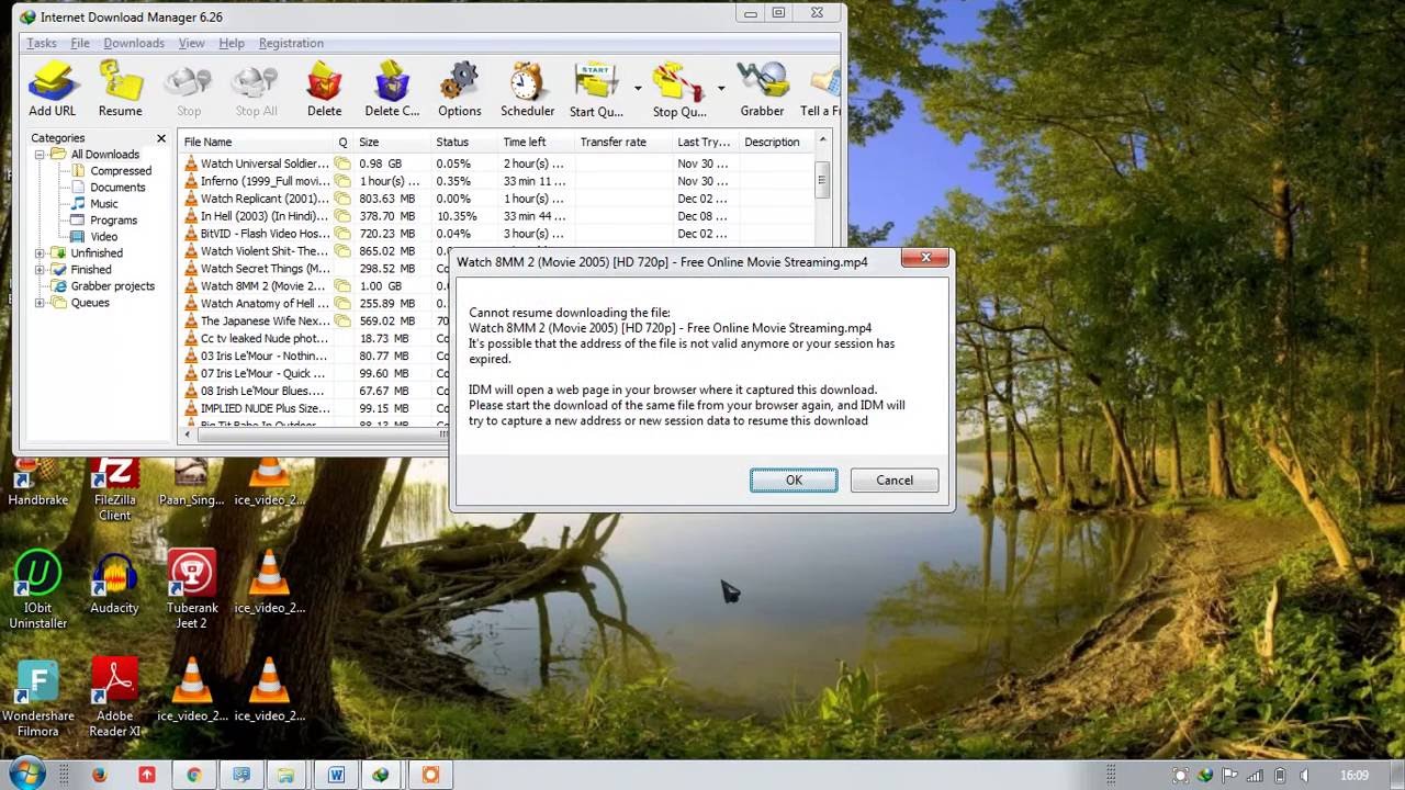 How to RESUME any Failed  FILES in IDM  2021