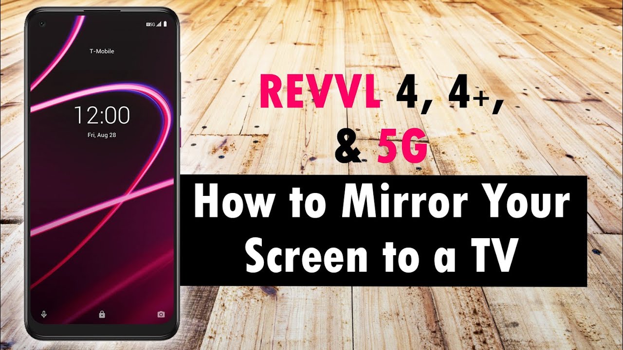 REVVL 5G How to Mirror Your Screen to a TV |  Revvl 4 and Revvl 4 Plus | H2TechVideos