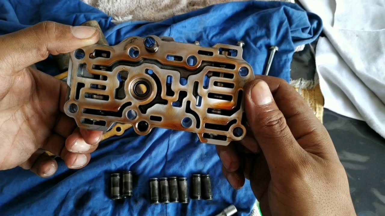 Troca do reparo solenoide honda Fit CVT