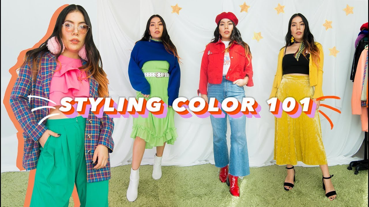 How to put together colorful outfits! 🎨#notdifficult #trustme