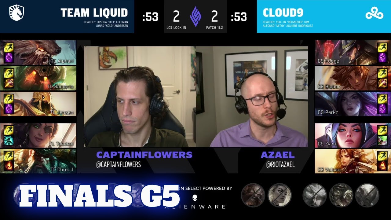Team Liquid vs Cloud 9 - Game 5 | Grand Finals LCS Lock In 2021 | TL vs C9 G5