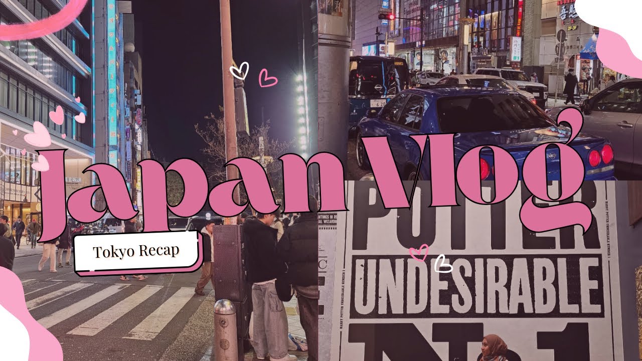 JAPAN VLOG (PT 4): DAY 4, VISIT TOKYO! PLAYING TOURIST, SURREAL FEELING