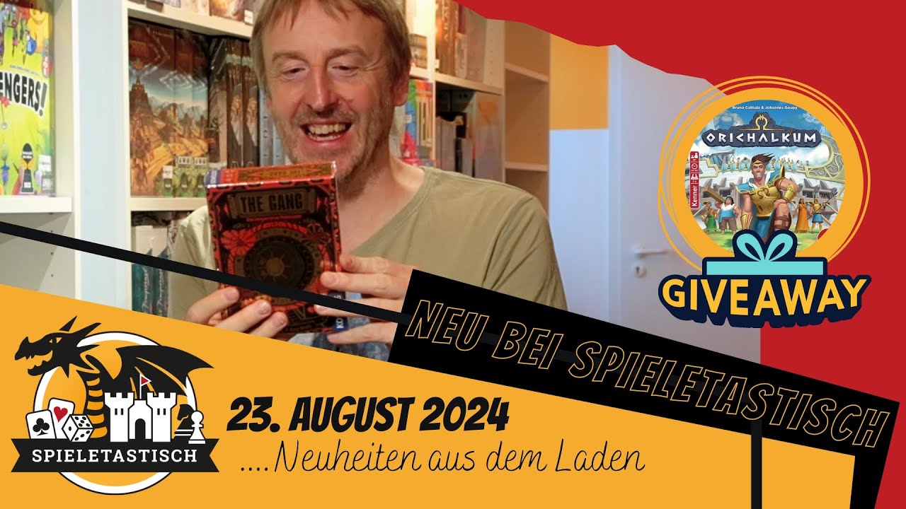Neu bei spieletastisch.de - 23. August 2024