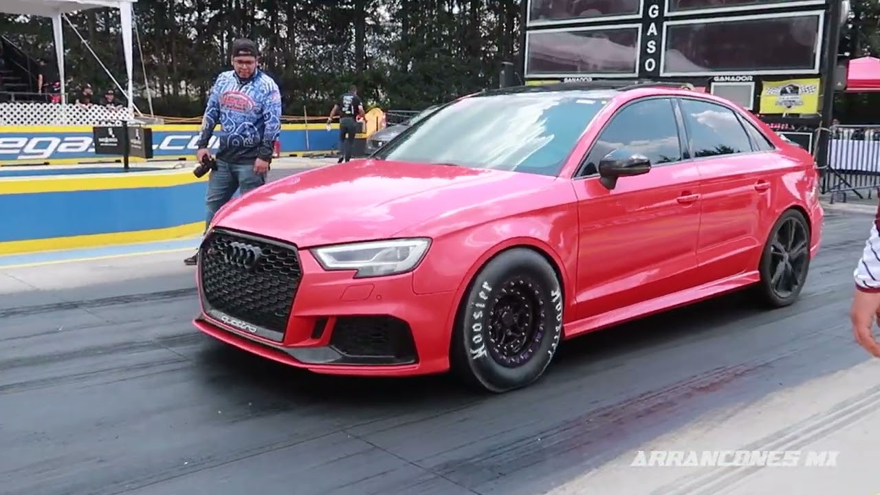 Dos Audi RS3 que jalan durísimo | Arrancones Toluca México