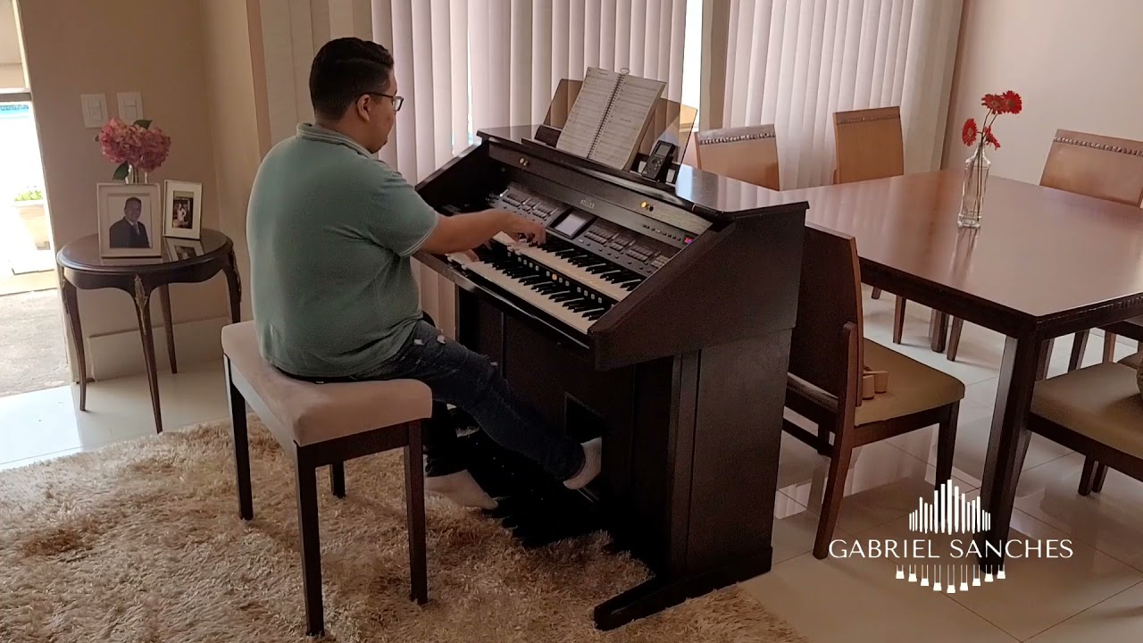 Hino - 254 “De Jesus a graça divina” | Órgão Roland AT-80s