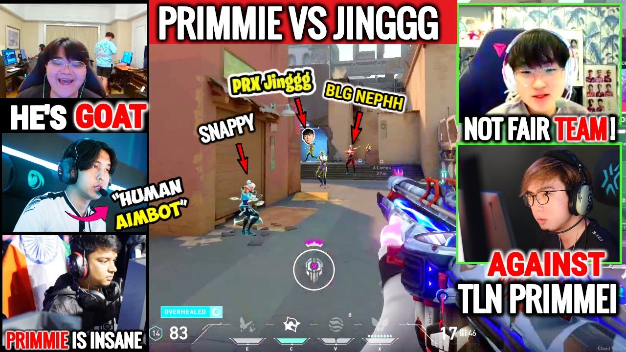 When PRX D4v41 Randomly Met TLN Primmie & Snappy Against PRX Jinggg & BLG nephh in Ranked | Valorant