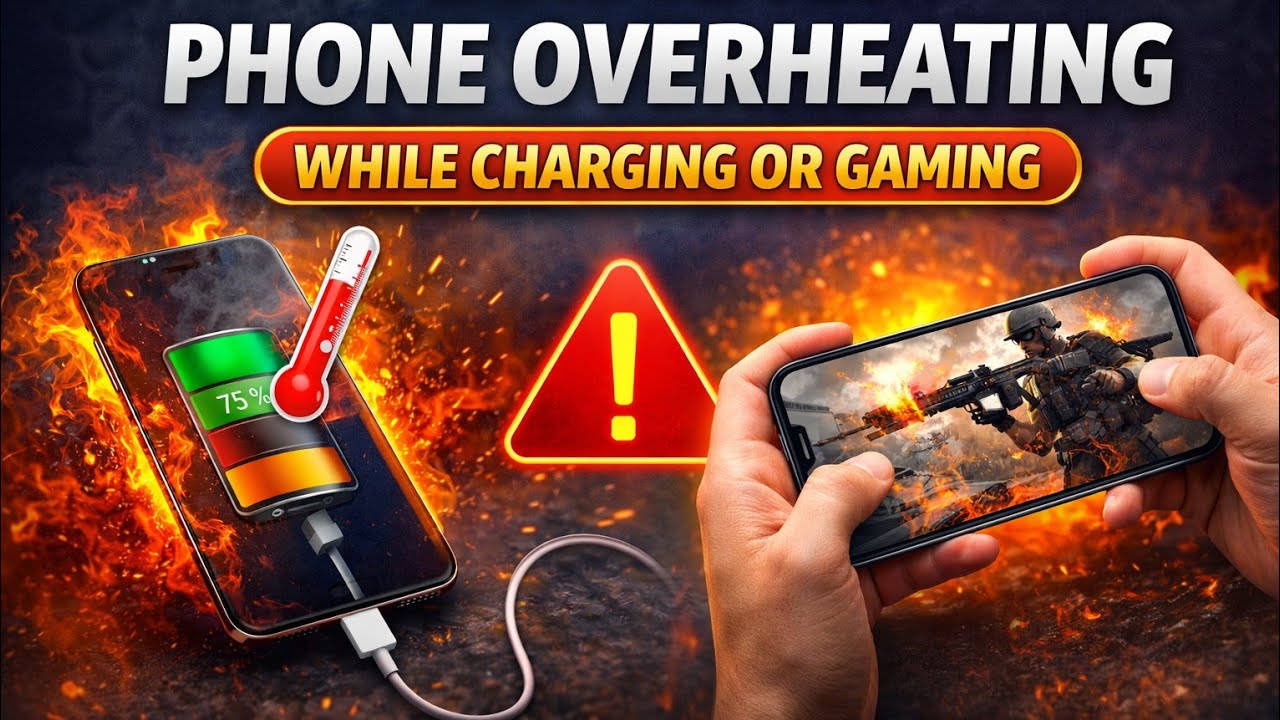How to Fix Phone Overheating While Charging or Gaming (2026) | Stop Heating Fast!