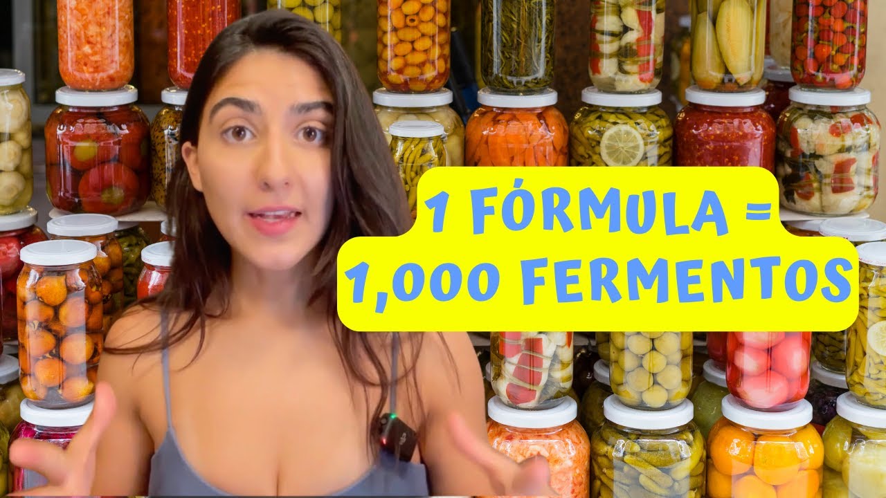 APRENDE A FERMENTAR CON ESTA SIMPLE FÓRMULA! Pepinillos, rábanos y más recetas para tu microbiota