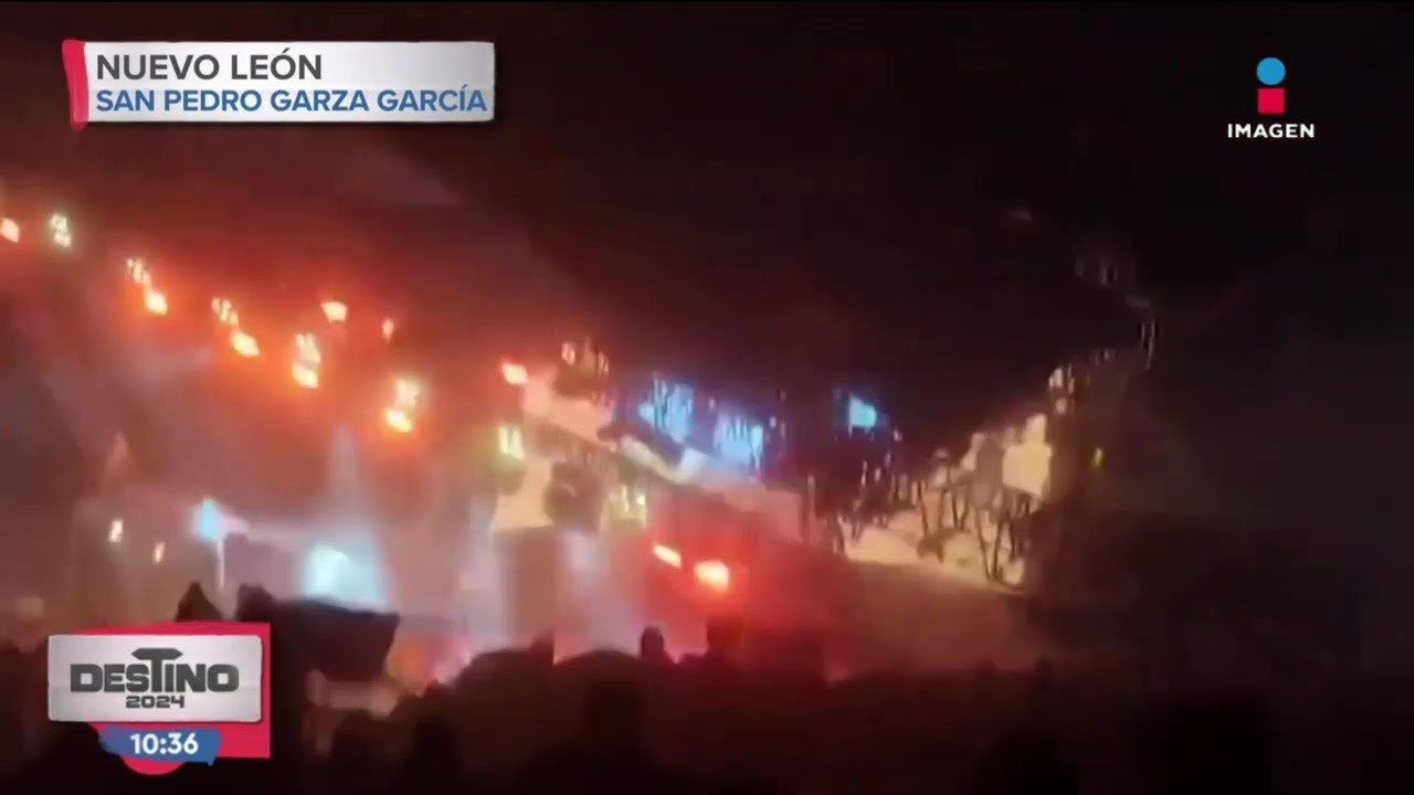 As&iacute; se desplom&oacute; el escenario para el cierre de campa&ntilde;a de candidatos de MC