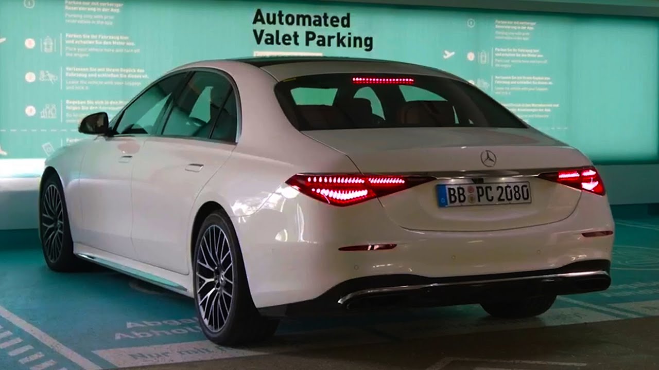 2021 Mercedes S-Class – Automated valet parking (AVP) at Stuttgart airport