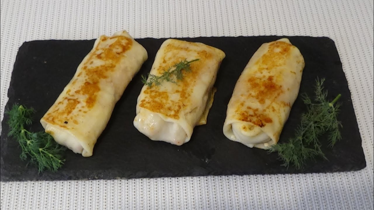 СОЧНЫЕ, МЯГКИЕ и вкусные блины с начинкой.