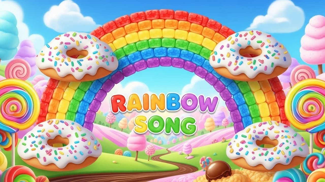 Colours of The Rainbow song | Rainbow songs for Kids | Baby Sleeping Songs |