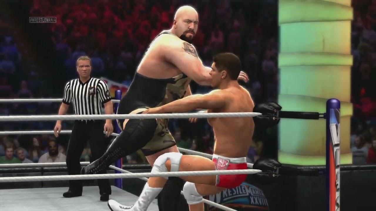 WWE WrestleMania 28: Big Show vs Cody Rhodes (WWE '13)