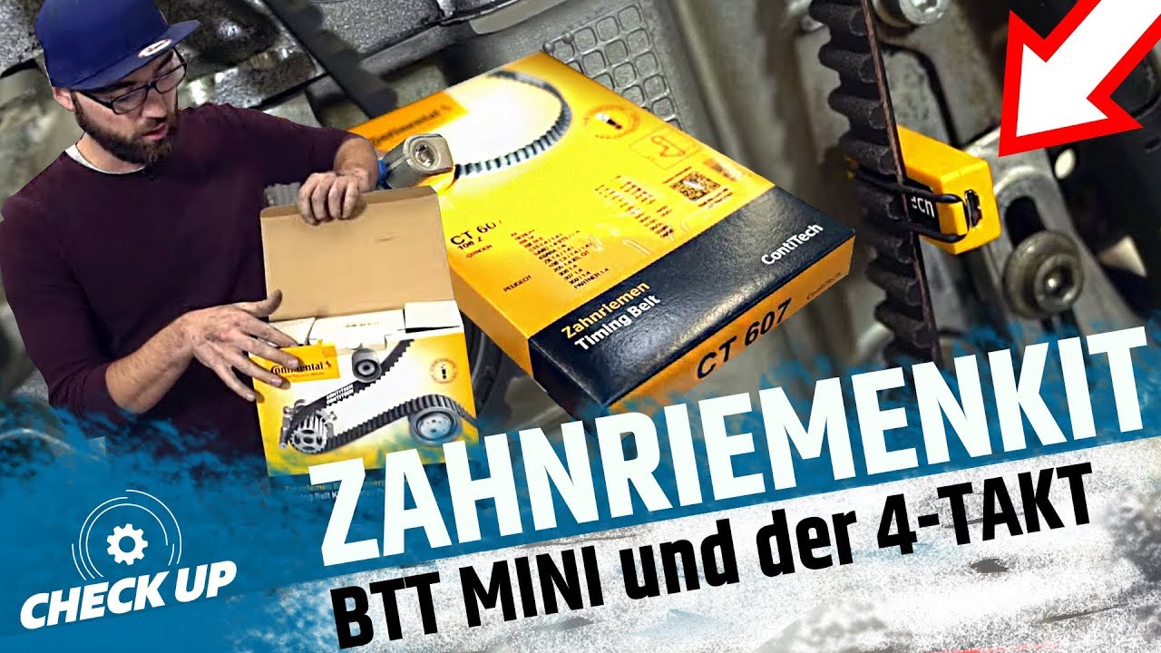 ZAHNRIEMEN WECHSELN | WIE FUNKTIONIERT DER 4-TAKT MOTOR? | CHECK UP | MOVE IT