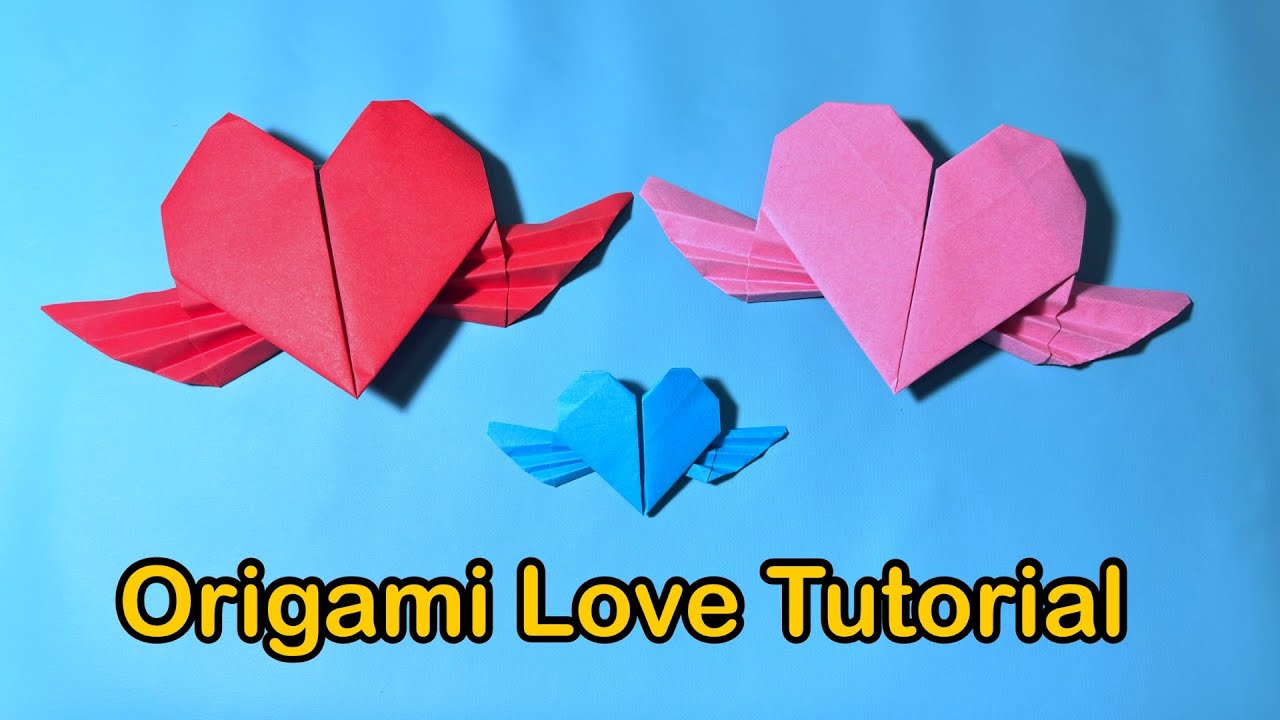 Cute Origami Love Tutorial 