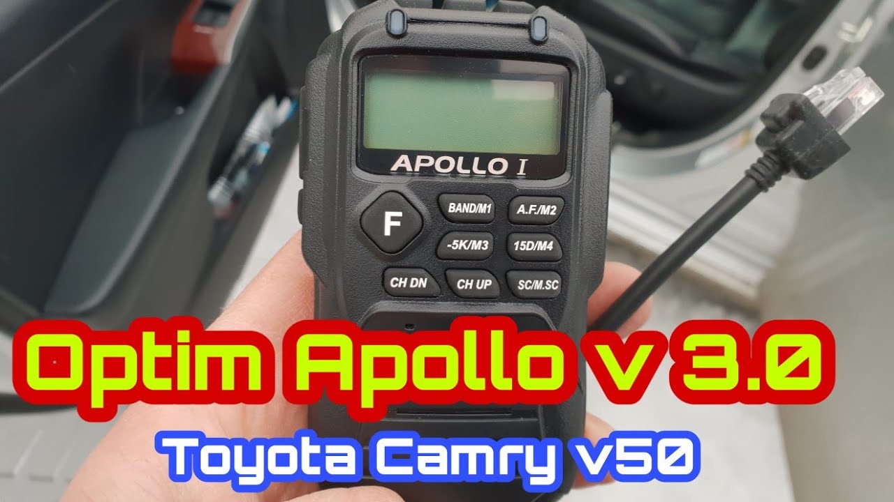 Рация Optim Apollo v3.0  на Тойота Камри v50