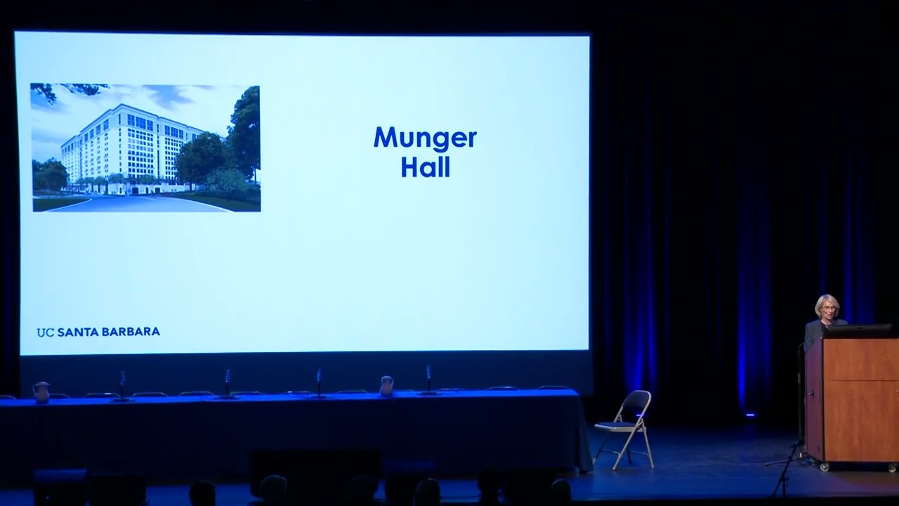 6/1/22 Forum on UCSB Munger Hall Student Housing Proposal  at Campbell Hall