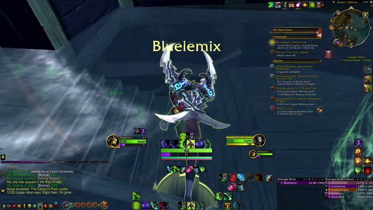 WoW War Within - Legion Remix Patch 11.2.5 Quest: The Captain's Foot Locker
