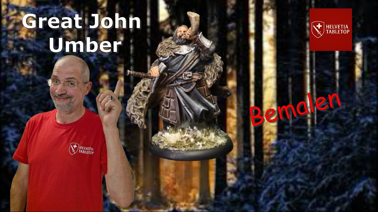 A Song of Ice and Fire Tutorial | Great John Umber Haus Stark | bemalen | Helvetia Tabletop