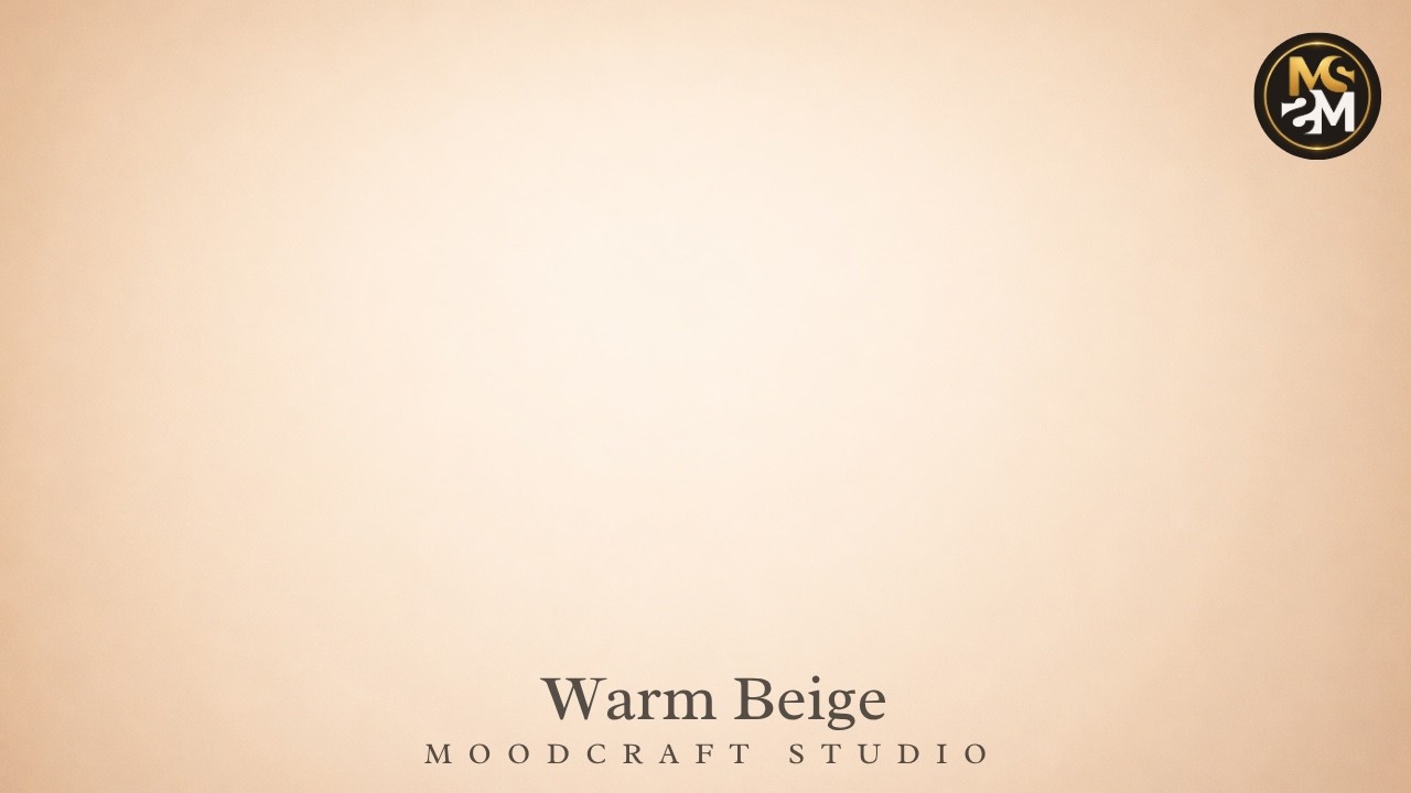 Warm Beige Aesthetic Background Loop - 21 Min Ambient Visual for Content Creators