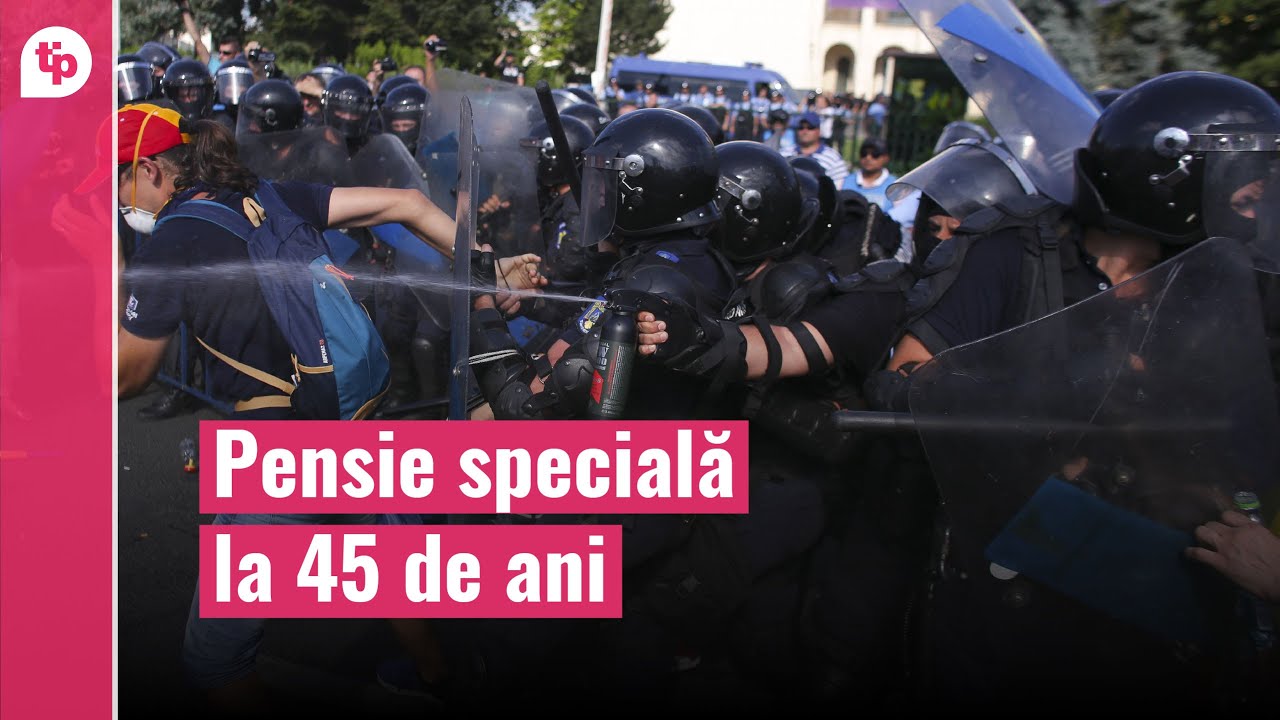 Pensie specială la 45 de ani