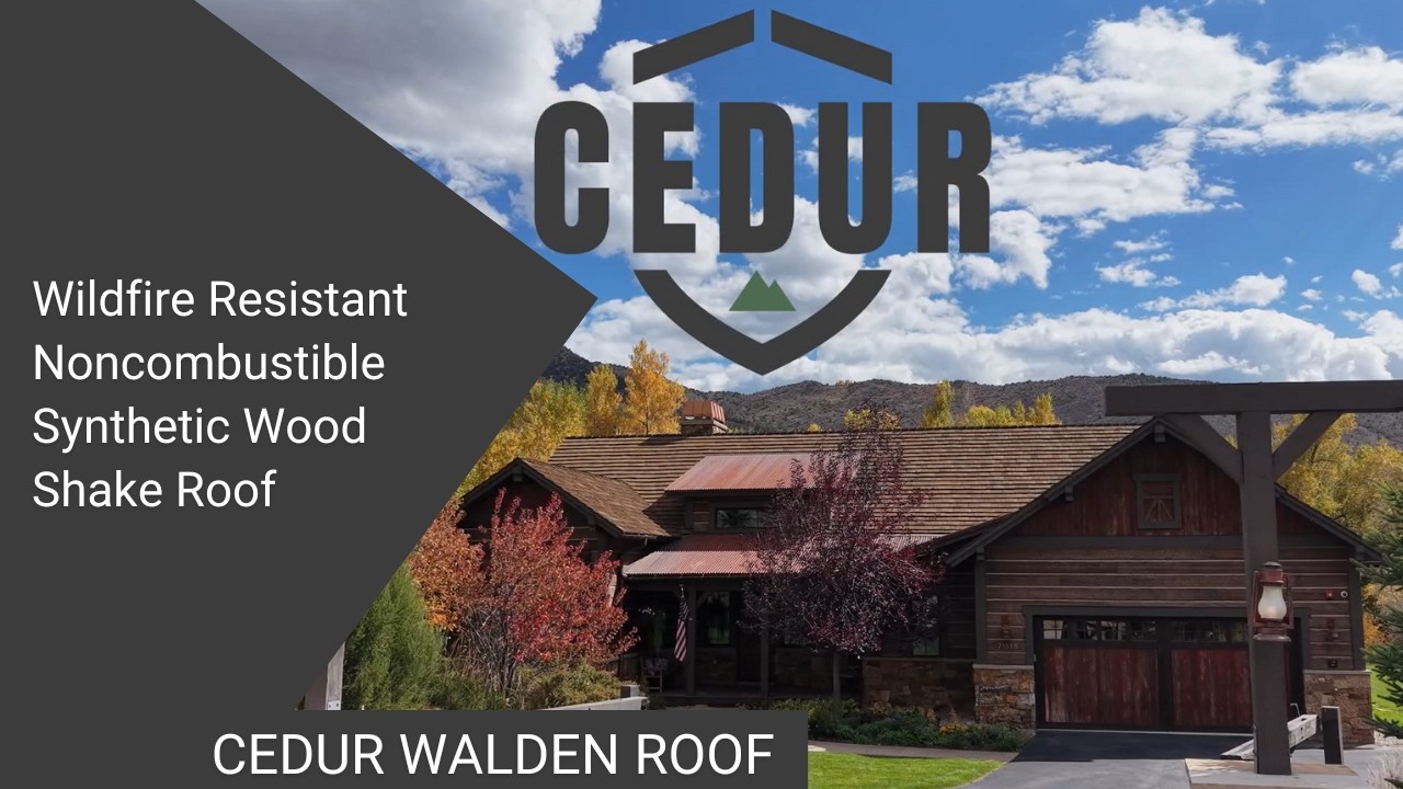 Wildfire Resistant Noncombustible Roofing | Colorado Rocky Mountains