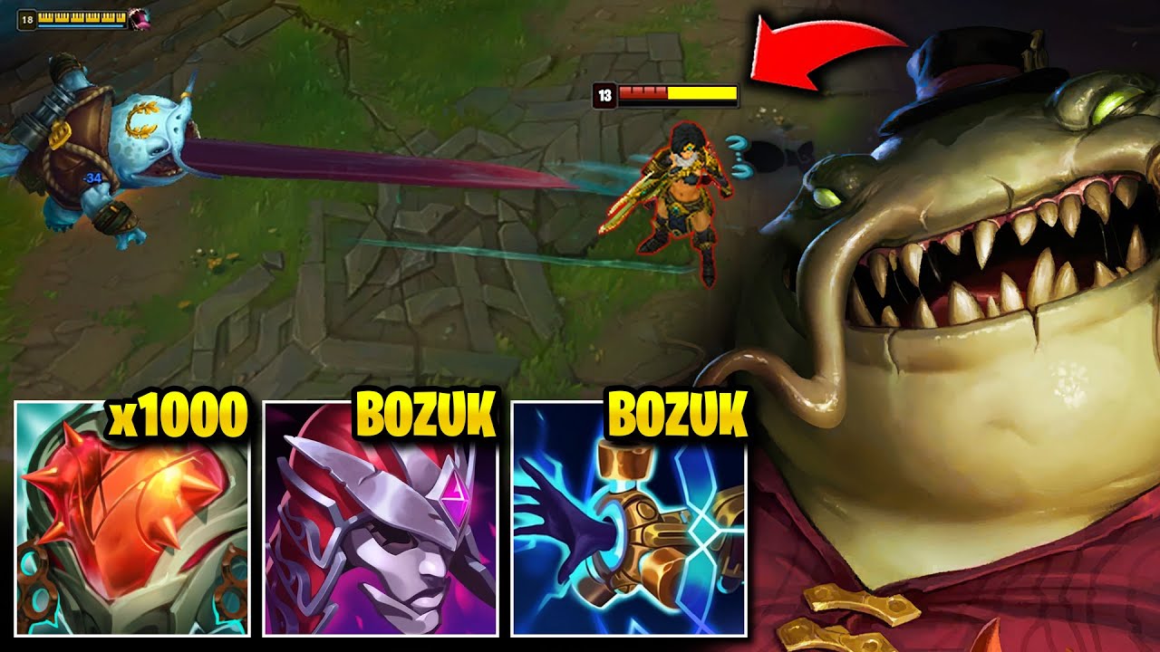 Hem TANK Hem 2 Dil'e Bayıltan EN OP TAHM KENCH Buildi | KassadinsCreed