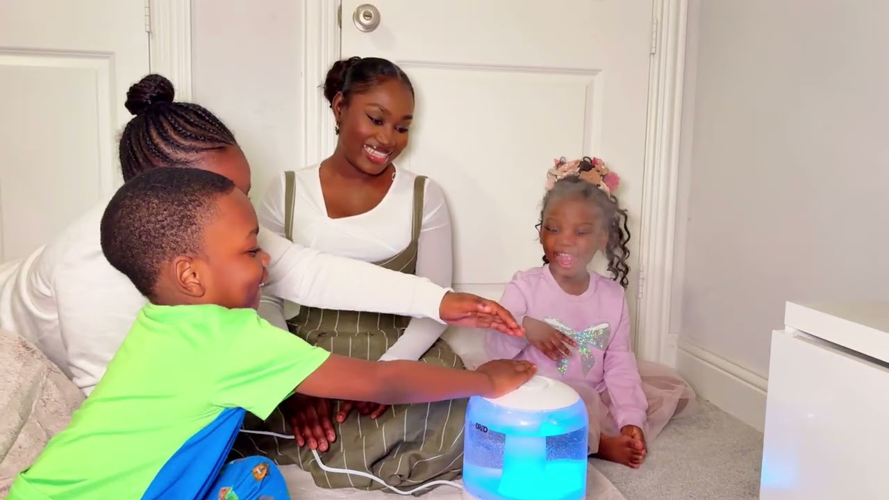 Teaching My Children How to Style a Cozy Room for Movie Night with DREO Humidifier