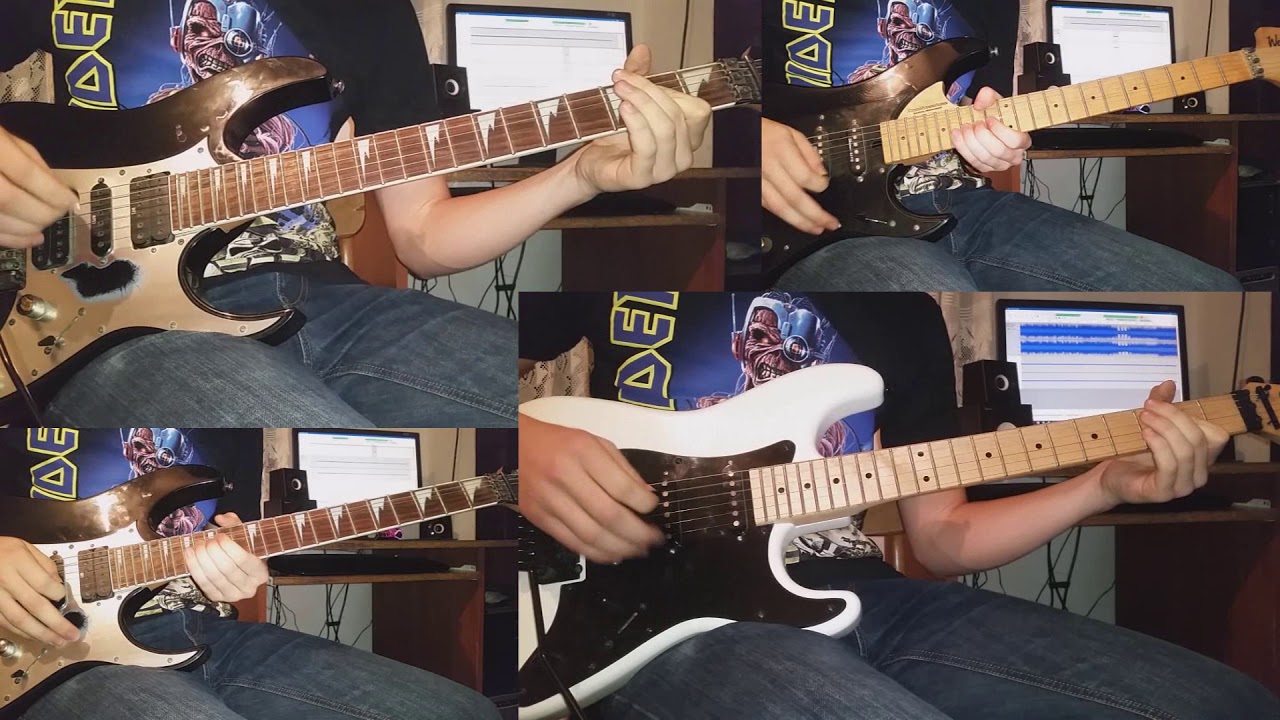 Iron Maiden - Back in the Village - Guitar cover