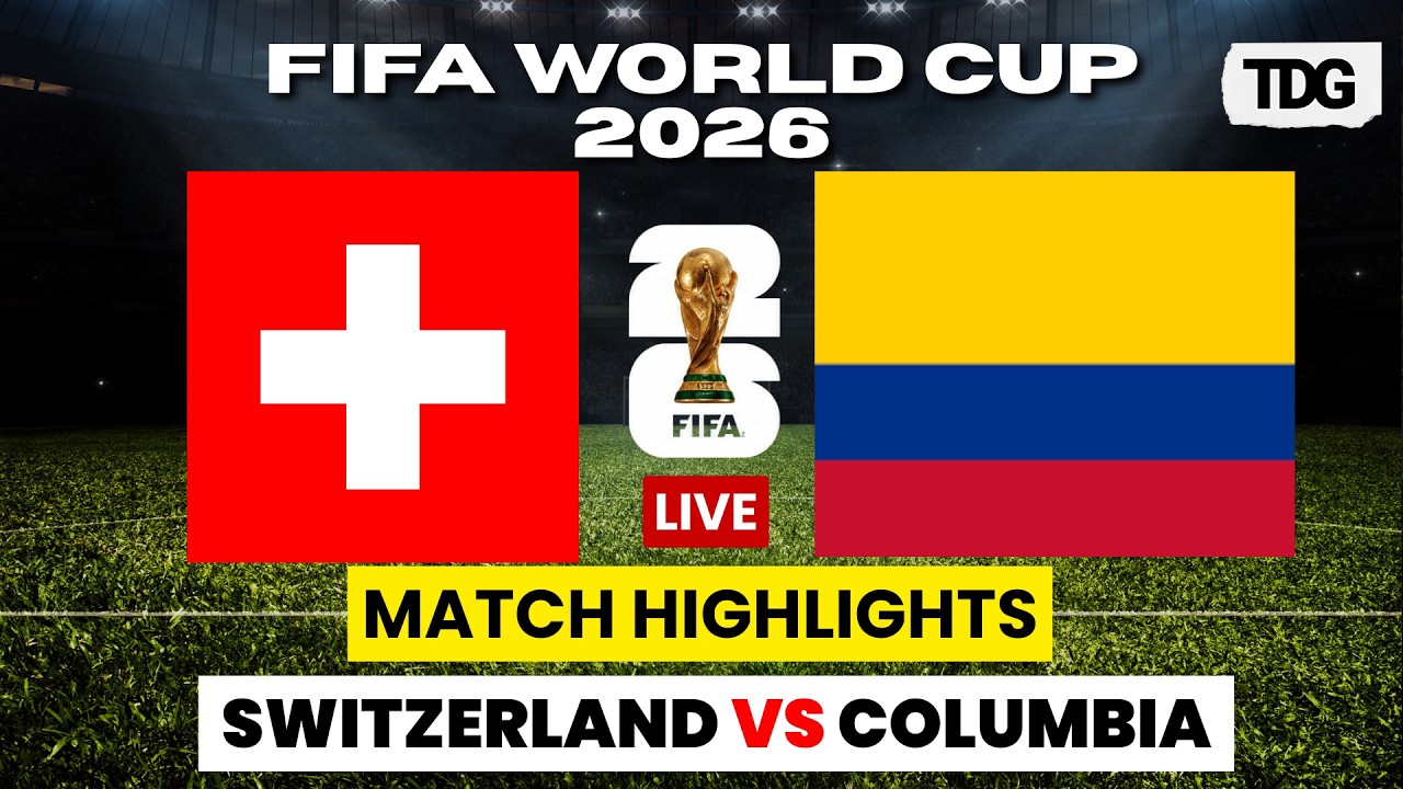 WATCH LIVE: Switzerland vs Colombia | FIFA World Cup 2026 Round of 16 | Match Highlights